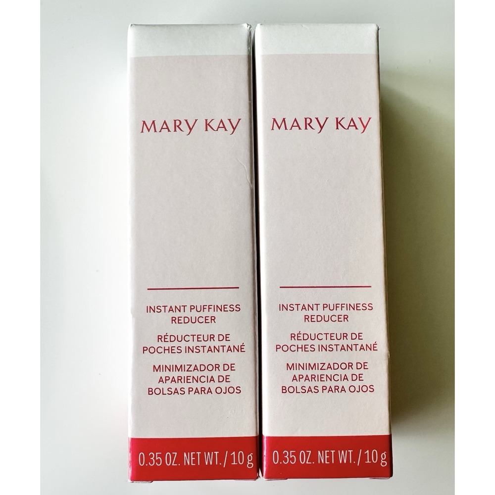 (Lot Of 2) MARY KAY INSTANT PUFFINESS REDUCER 173736 Full Size 0.35 Oz NIB - Picture 2 of 4